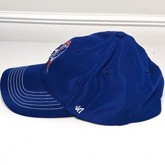 New England Patriots Throwback Logo Stretch Fitted Hat - Size S/M - Picture 2 of 6